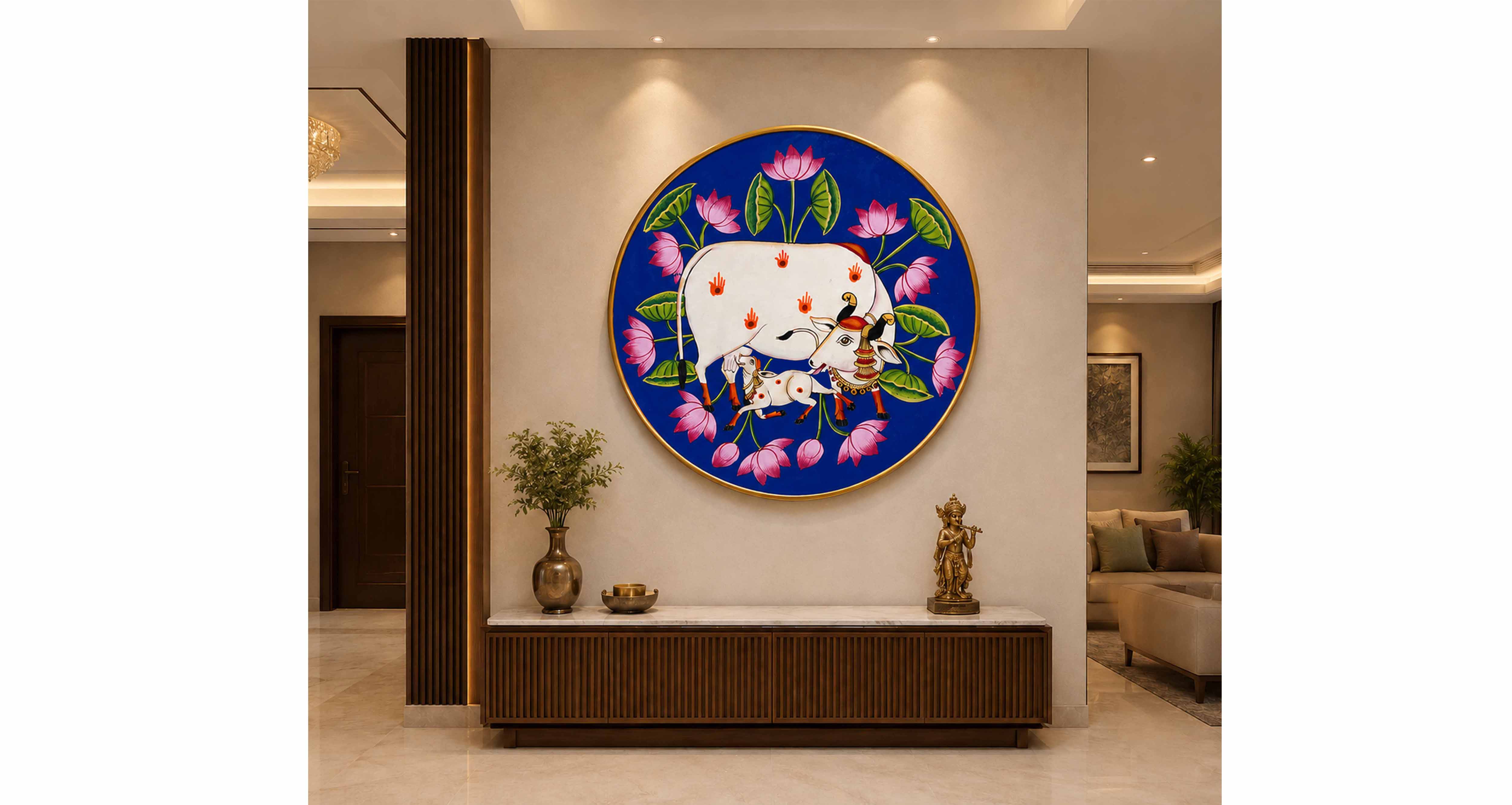 The Timeless Beauty of Pichwai Art: A Sacred Masterpiece for Luxury Collectors and Spiritual Interiors