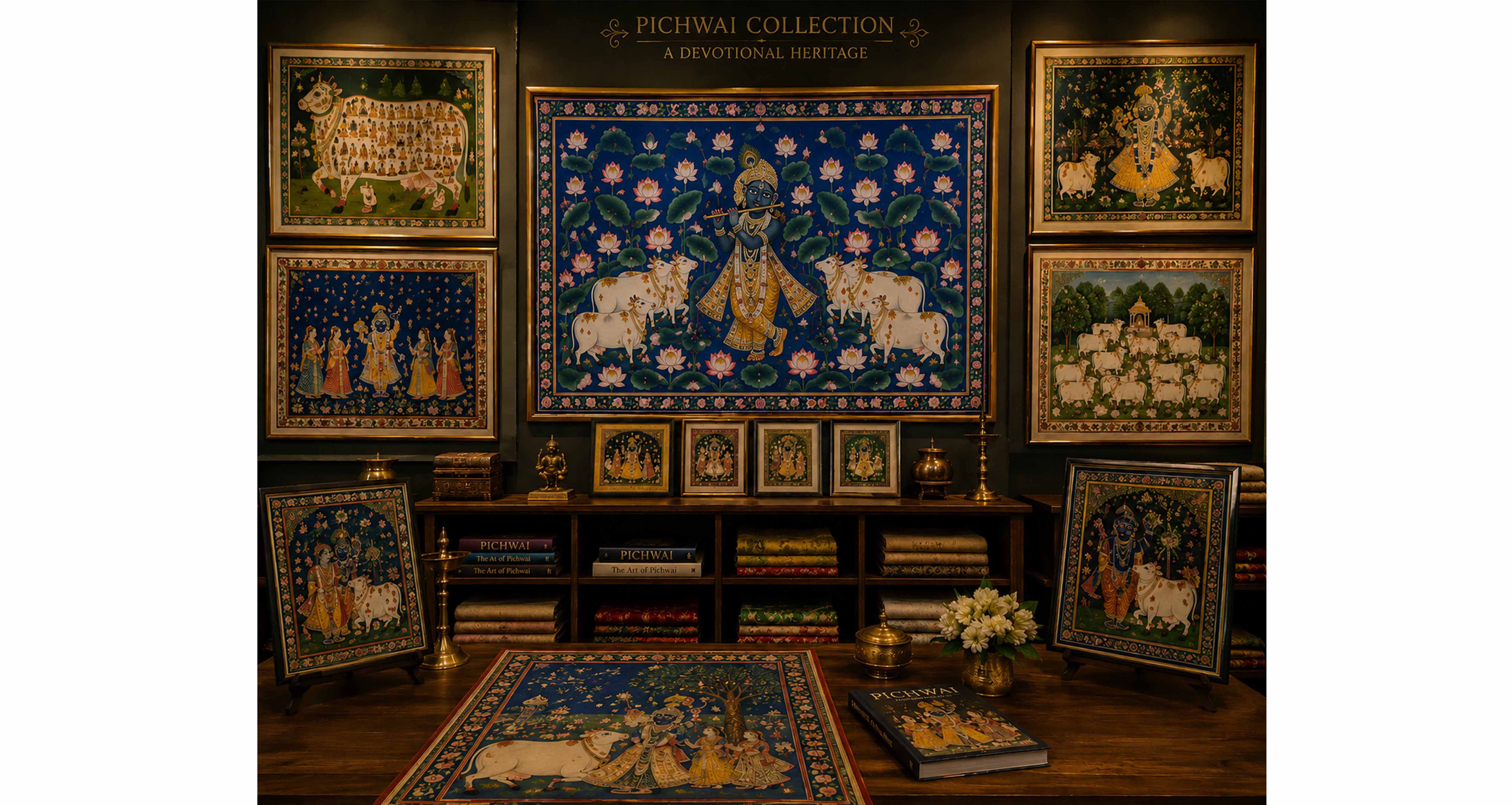 Pichwai Collection: A Timeless Devotional Heritage for Luxury Interiors