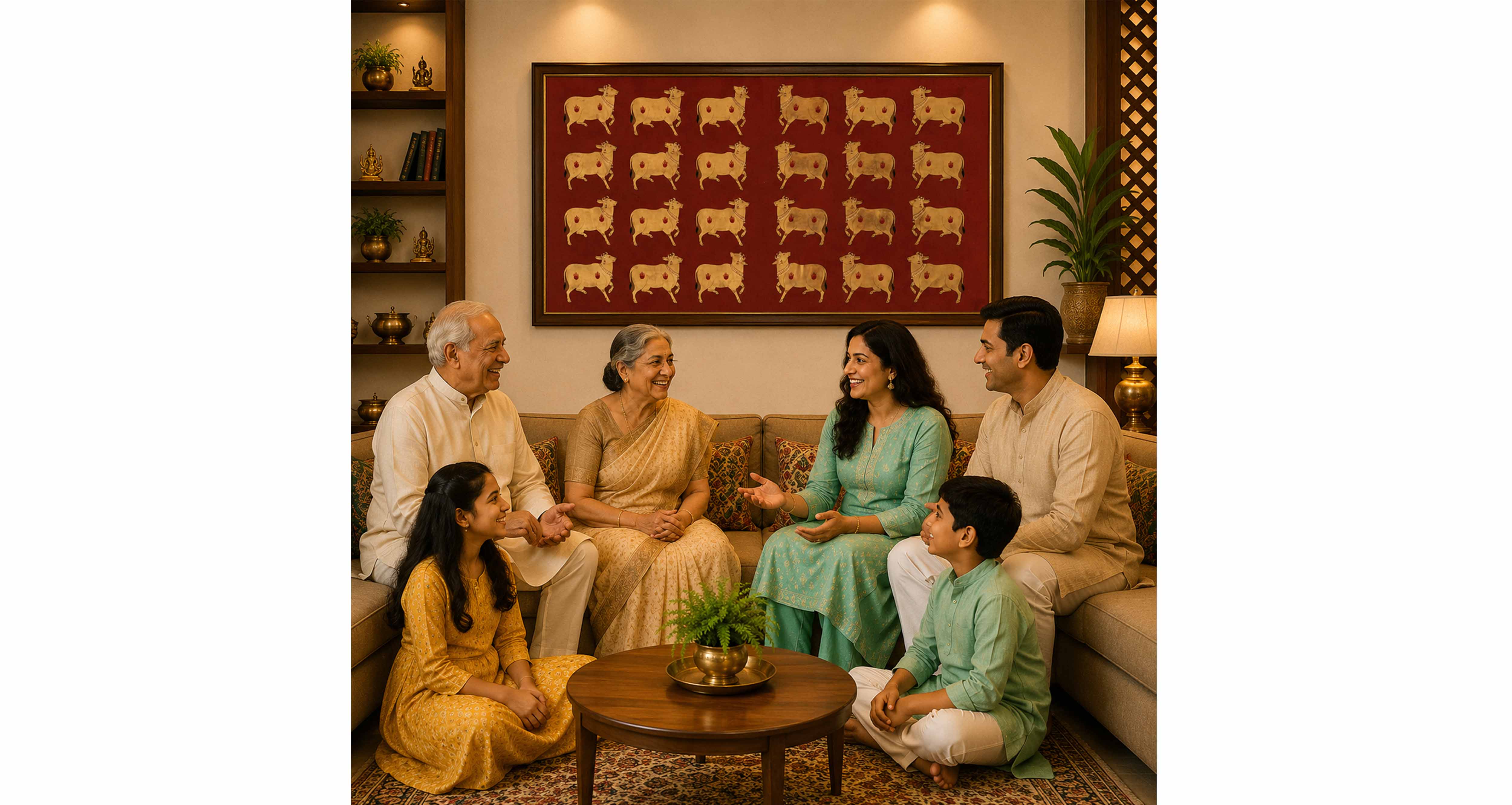 How Pichwai Art Shapes a Peaceful and Cultured Home for Children