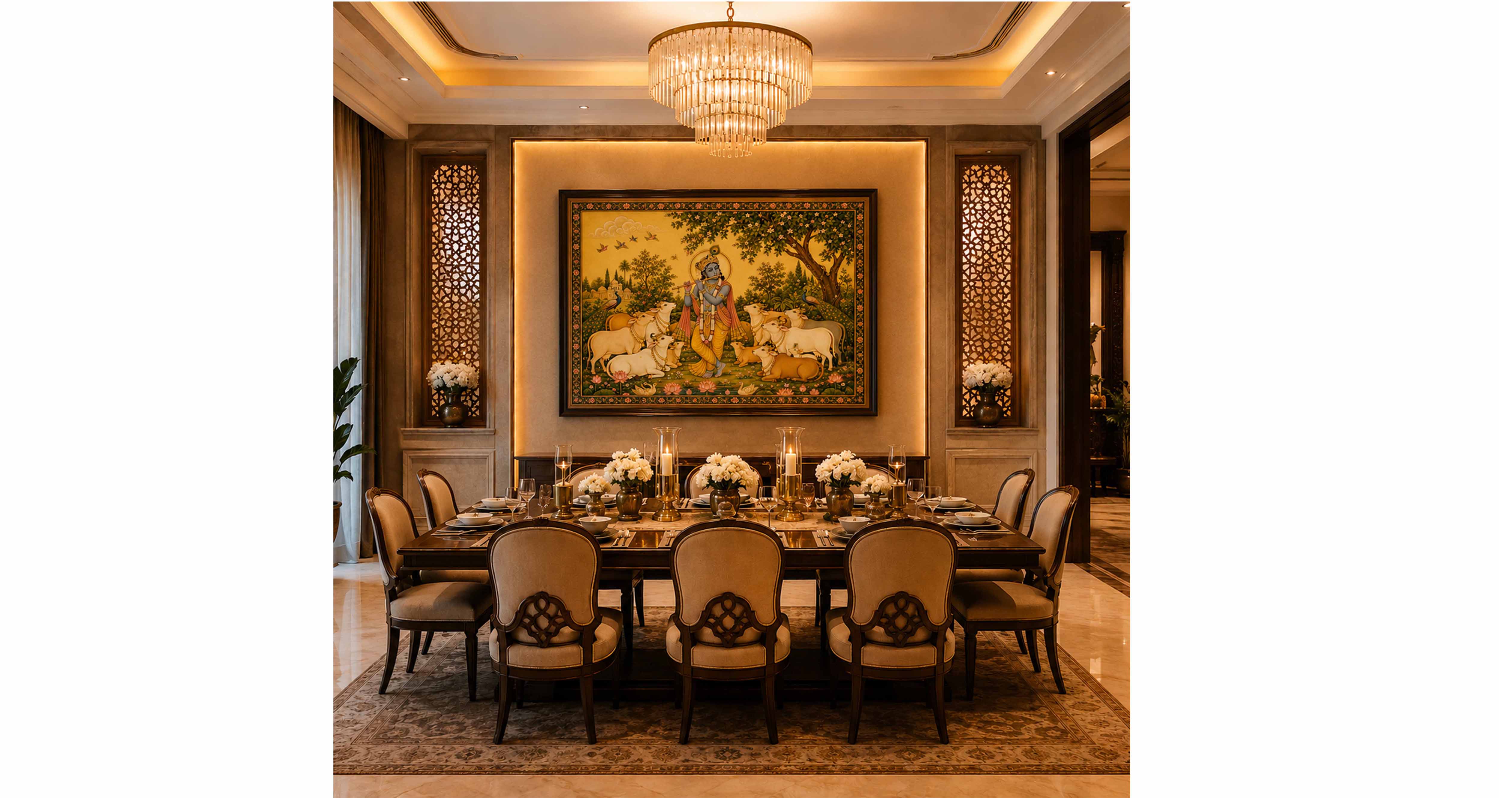 Pichwai Was Never Meant to Be Just a Product The Difference Between Decorative Art and Devotional Presence