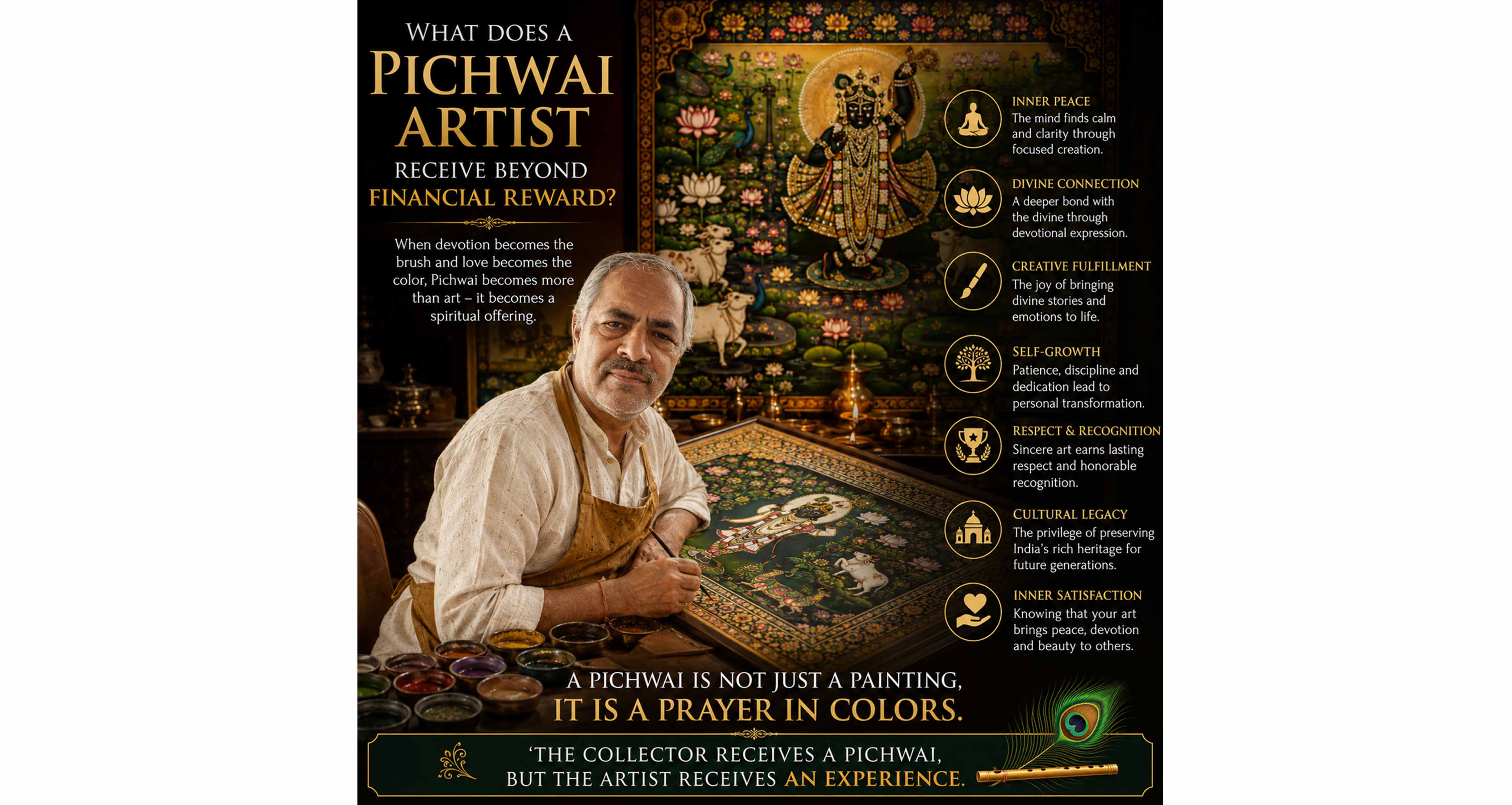 What Does a Pichwai Artist Receive Beyond Financial Reward?