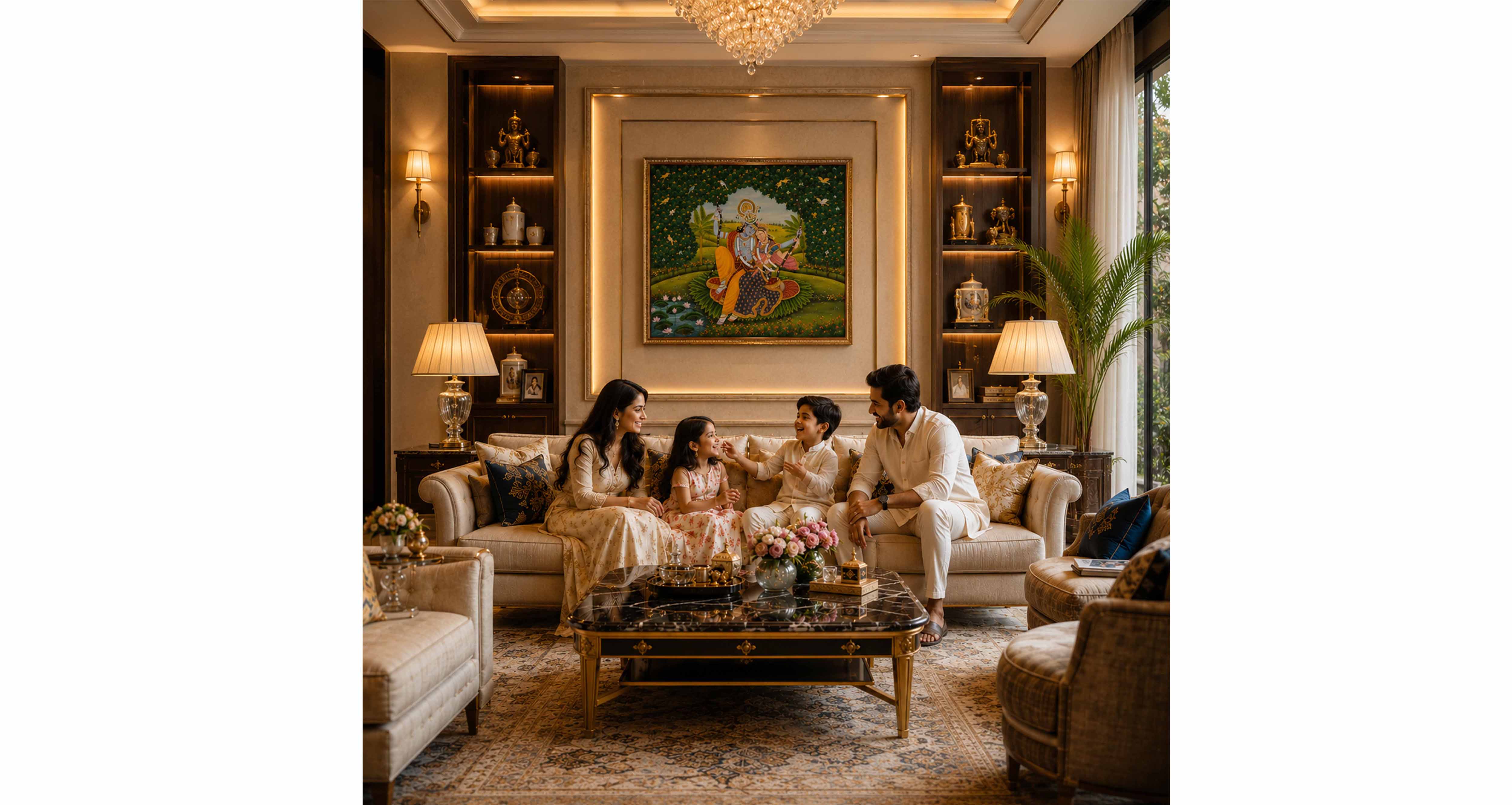 Can a Pichwai Painting Created with Sacred Intent Help Strengthen Family Relationships?
