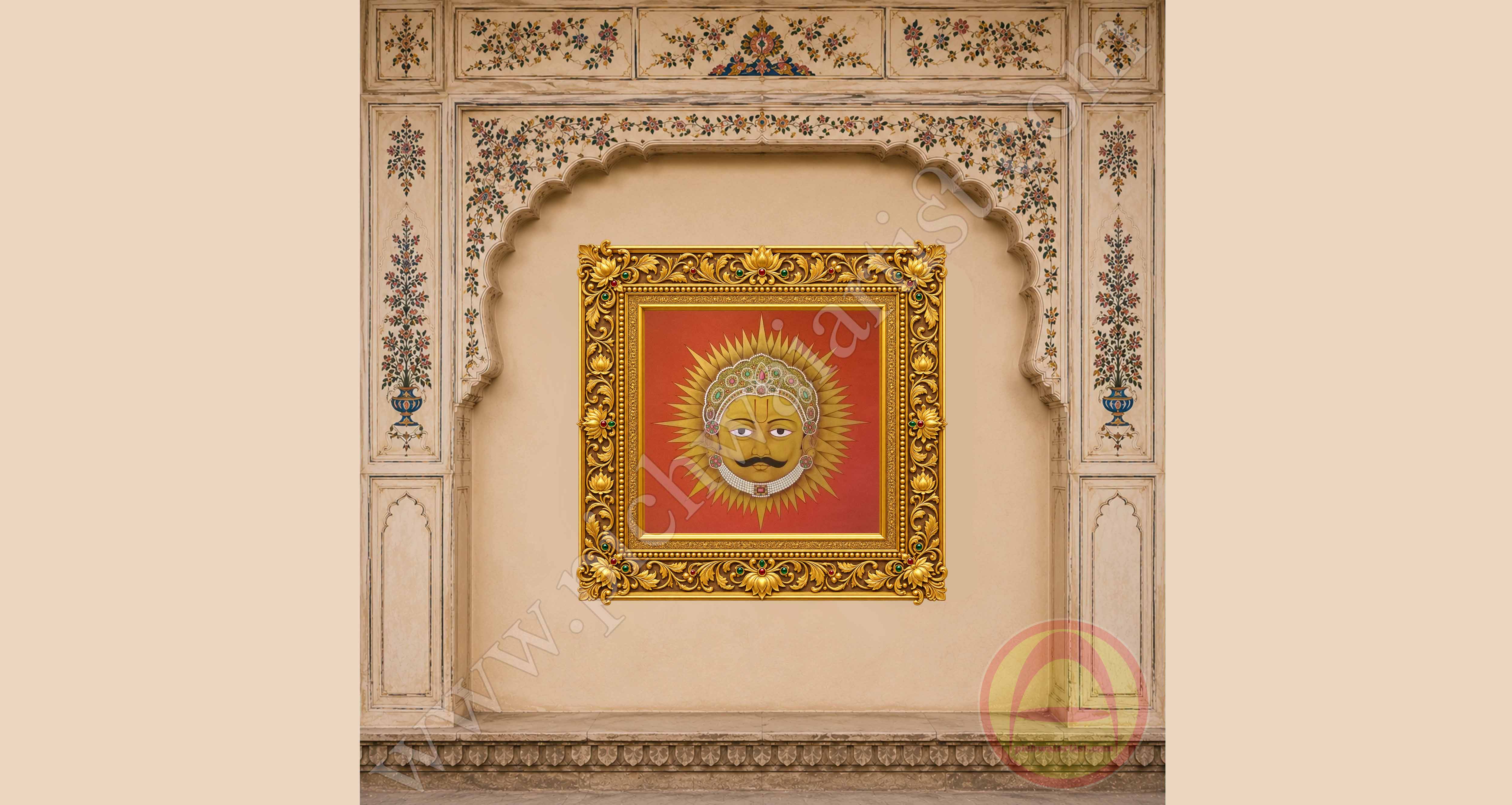 Colors of Devotion: The Making of Pichwai  Discover the traditional art, sacred symbolism, natural colors, meticulous craftsmanship, and devotional spirit behind an authentic handmade Pichwai